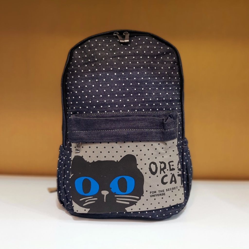 خرید اینترنتی کوله پشتی برند Nikki مدل oreo cat