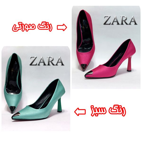 کفش مجلسی زنانه پاشنه بلند لیزری طرح زارا Zara