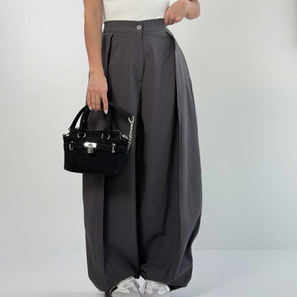 مشخصات شلوار کتان بالنی کد 102215