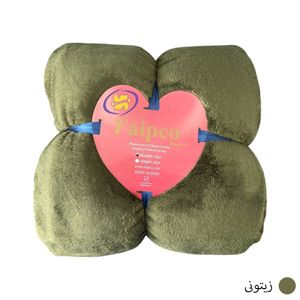 خرید اینترنتی قیمت پتو سفری 2نفره FAIPCO مدل الیزه(در 10 رنگ)