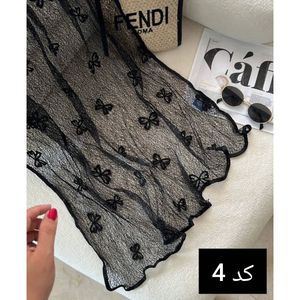 خرید اینترنتی شال توری مجلسی نگینی