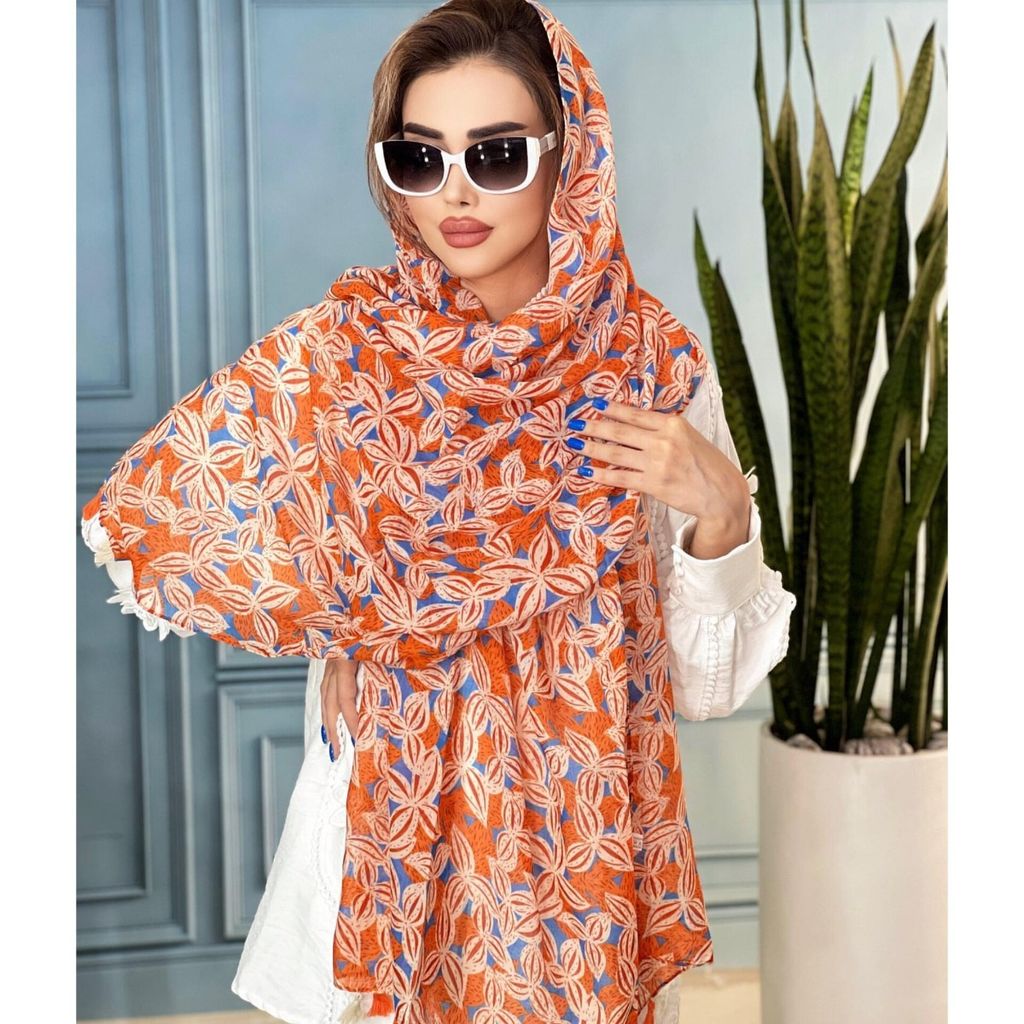قیمت ارزان شال نخ پنبه trf وارداتی