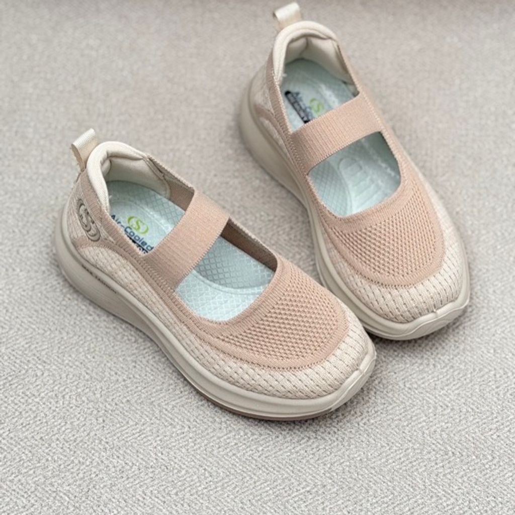 خرید اینترنتی قیمت کتونی دخترانه جورابی طرح اسکیچرز ساده کد 4120901