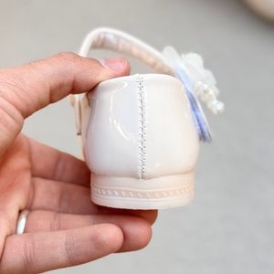 خرید اینترنتی قیمت کفش دخترانه عروسکی طرح بغل مروارید از توباکو کد 4120704