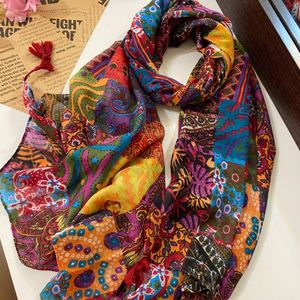 شال نخ پنبه trf وارداتی