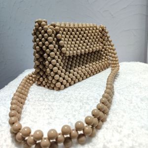 خرید اینترنتی کیف  دست‌ساز مرواریدی