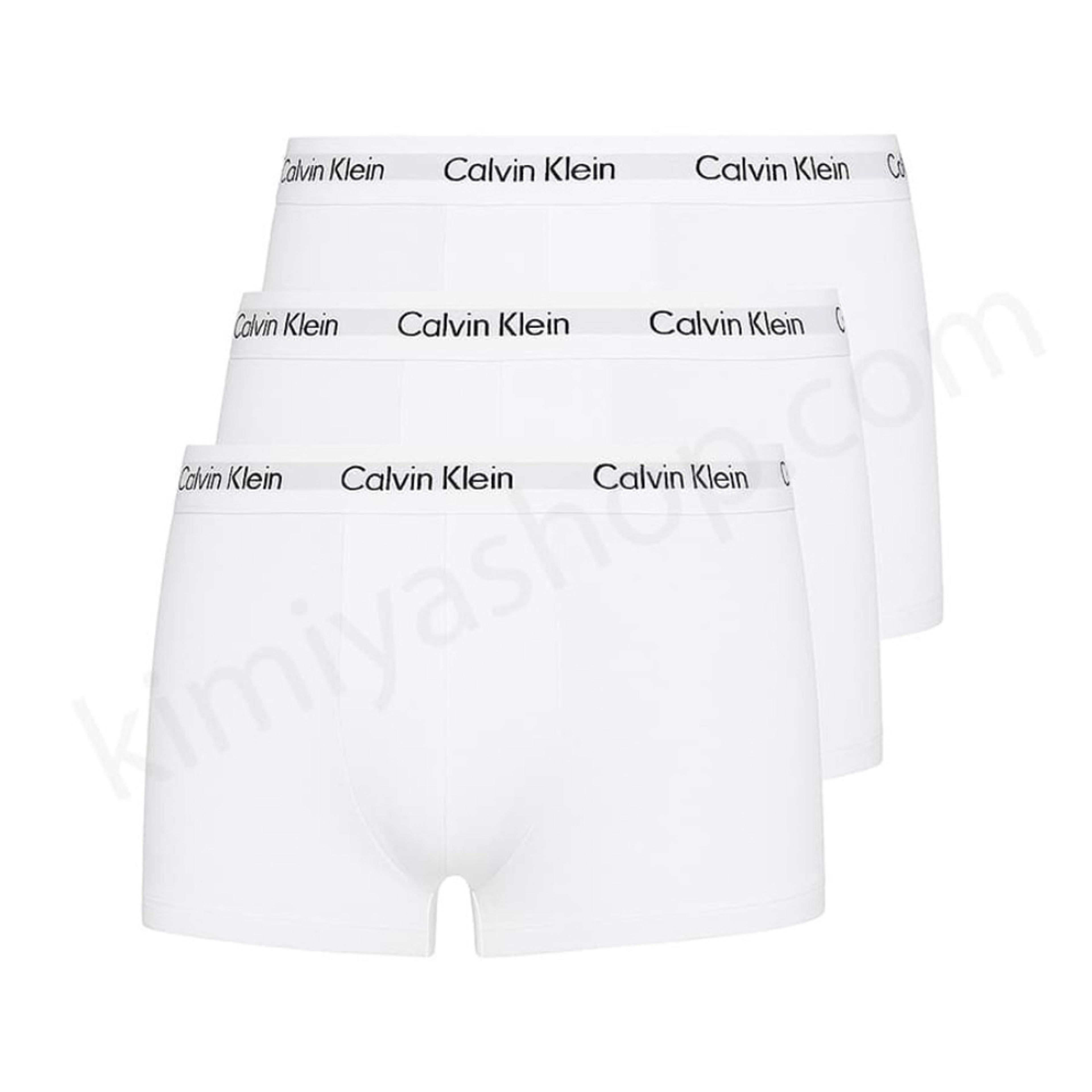خرید اینترنتی پک 3 عددی شورت مردانه کلوین کلاین کش اسپرت calvin klein سفید