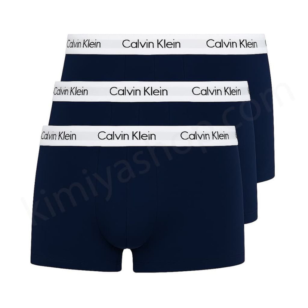 قیمت پک 3 عددی شورت مردانه کلوین کلاین کش اسپرت calvin klein سرمه ای