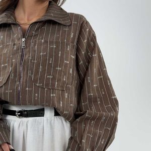 قیمت شومیز راه راه MIU MIU کد 220643