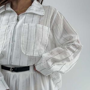 قیمت شومیز راه راه MIU MIU کد 220643