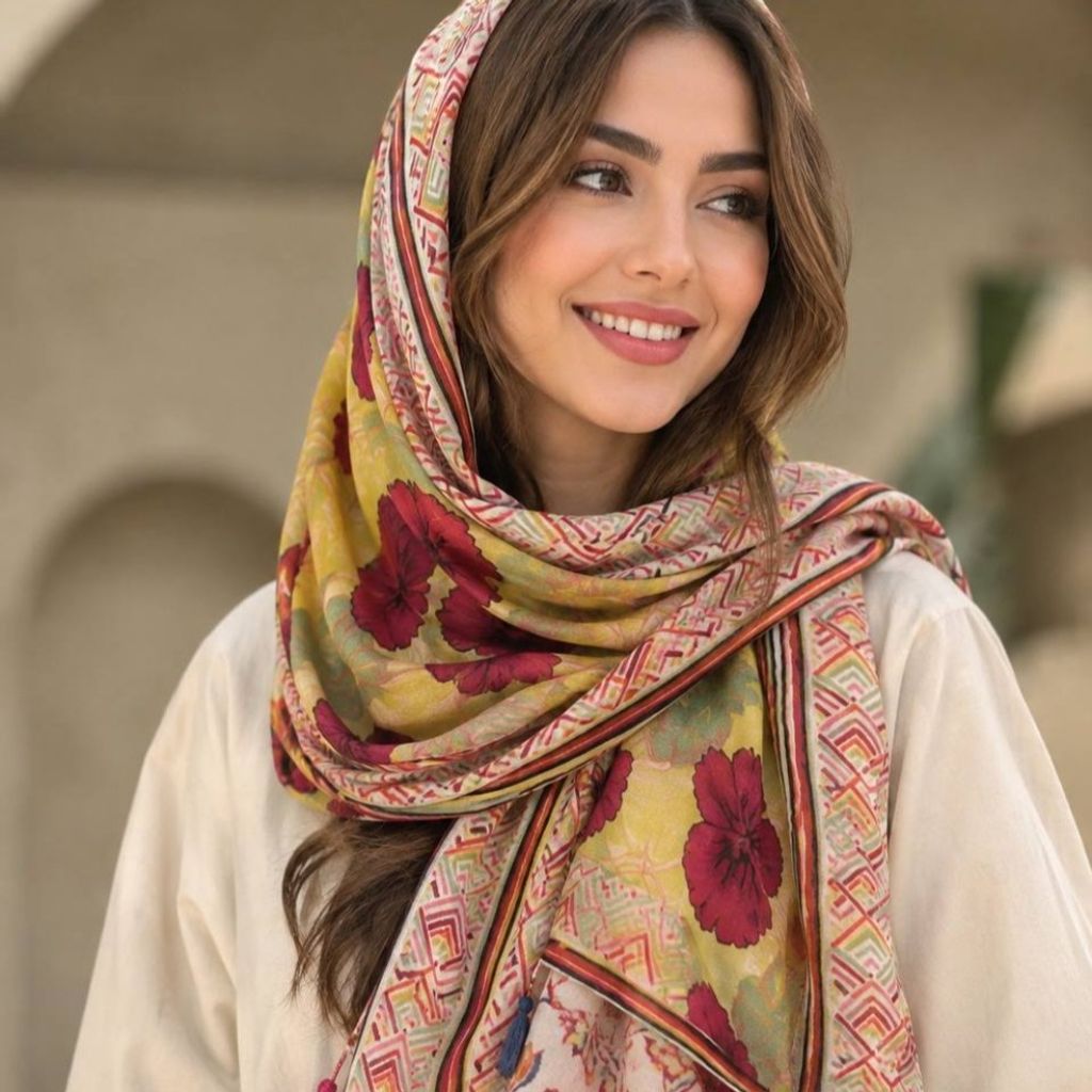 قیمت شال نخ پنبه trf وارداتی