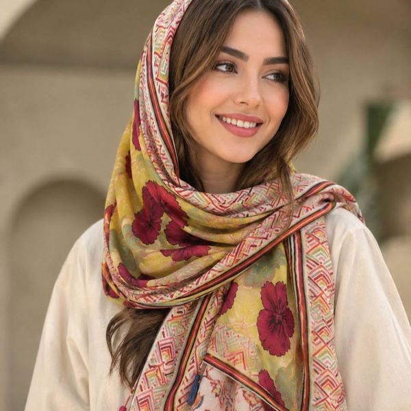 شال نخ پنبه trf وارداتی