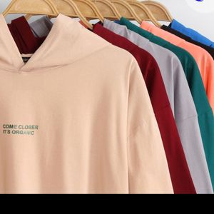تیشرت باکسی کلاهدار