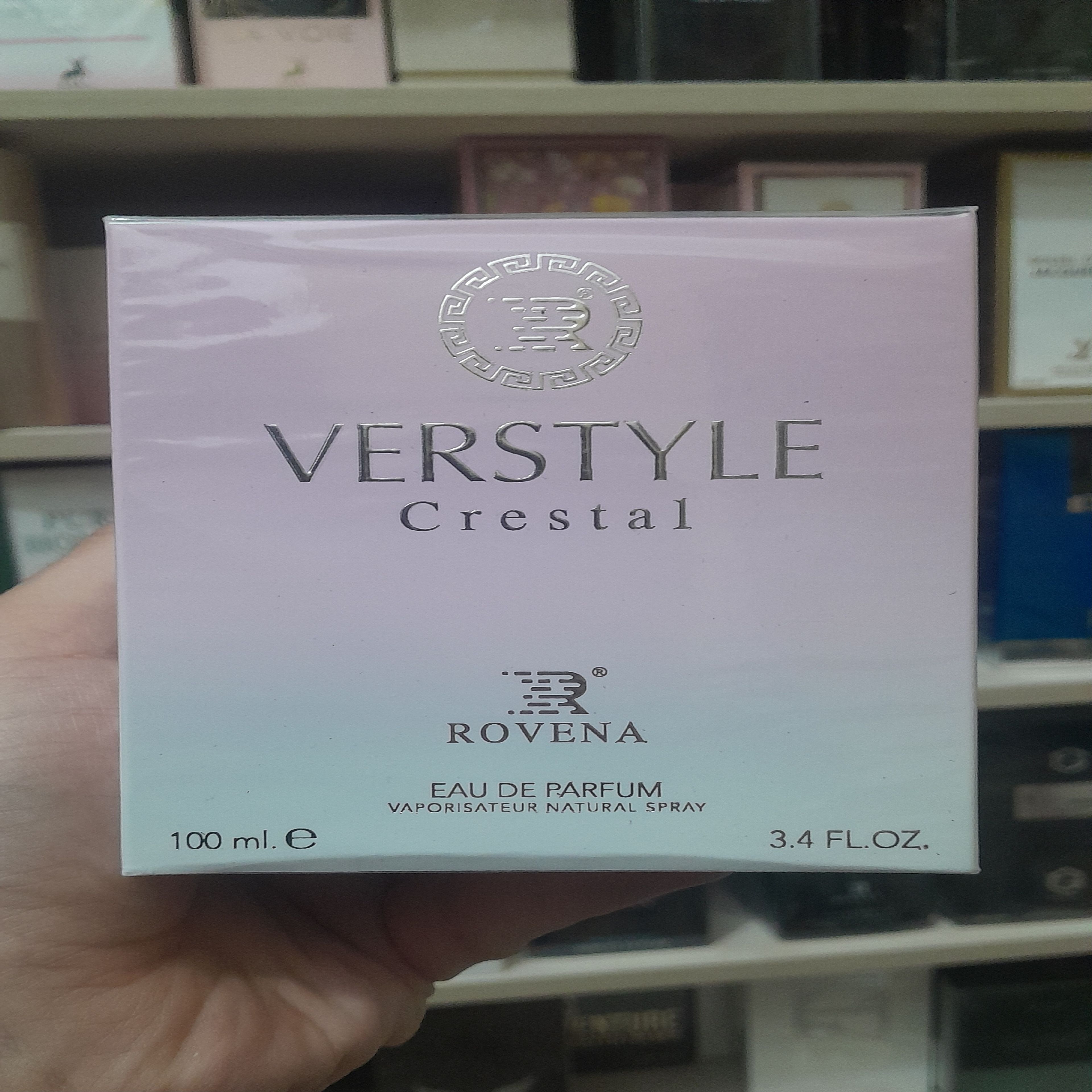 فروش اینترنتی ادکلن ورساچه صورتی روونا 100 میل(VERSTYLE CRESTAL ROVENA)