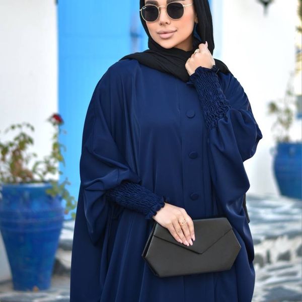 مانتو عبایی کرپ ندا طرح جدید