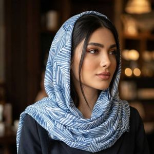 خرید انلاین شال نخ پنبه trf وارداتی طرح سنتی