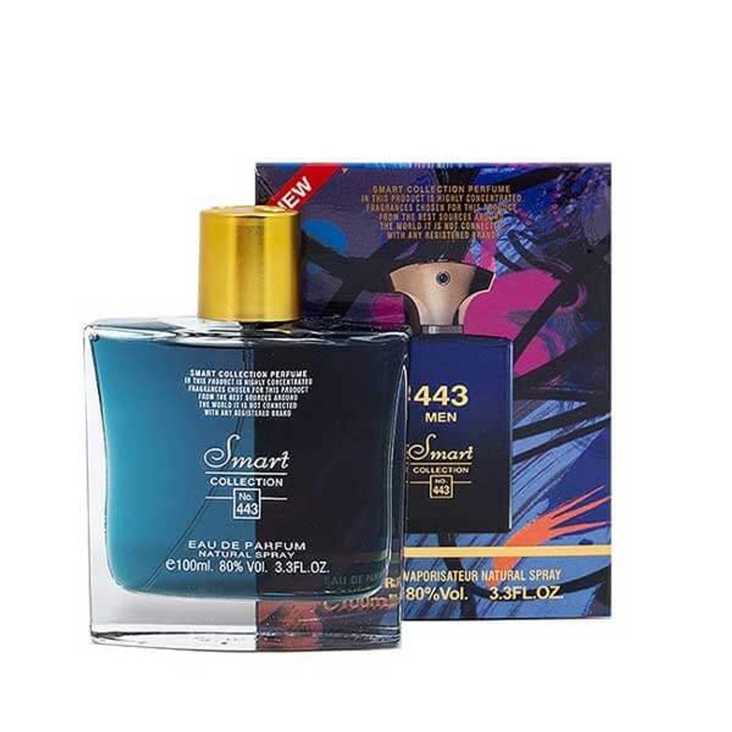 خرید اینترنتی قیمت عطر اسمارت کد 443 با رایحه ادکلن امواج اینتر لود