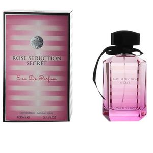 ادکلن ROSE SEDUCTION SECRET FRAGRANCE WORLD ادکلن سکرت بمبشل فرگرانس وورد امارات