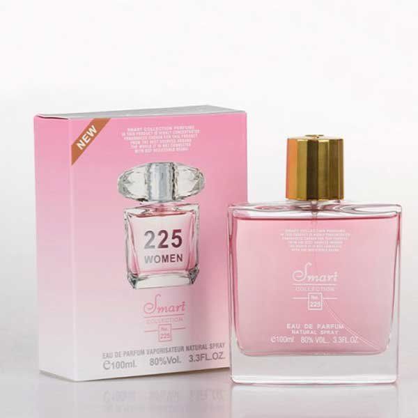 عطر اسمارت کد 225 با رایحه ادکلن ورساچ برایت کریستال