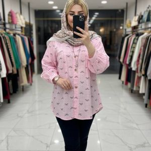 خرید آنلاین شومیز طرح پاپیون