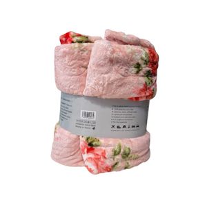 خرید اینترنتی قیمت پتو مسافرتی گلدار تکنفره تیسا مدل لایف صروتی سایز 220*160