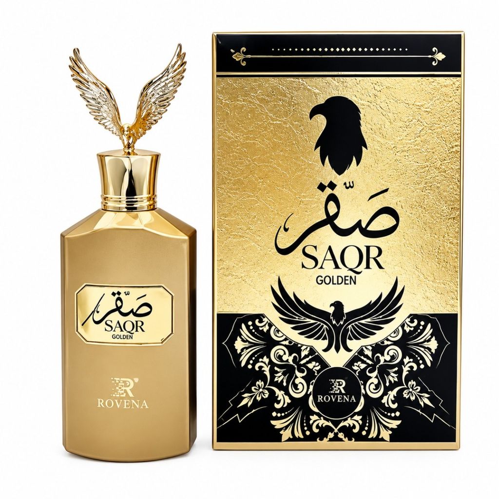 مشخصات ادکلن نارسیس پودری صقر روونا 100 میلSAQR GOLDEN ROVENA