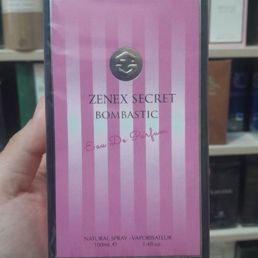 قیمت ارزان ادکلن ویکتوریا سیکرت بامشل زنیکس 100 میل(ZENEX SECRET BOMBASTIC)