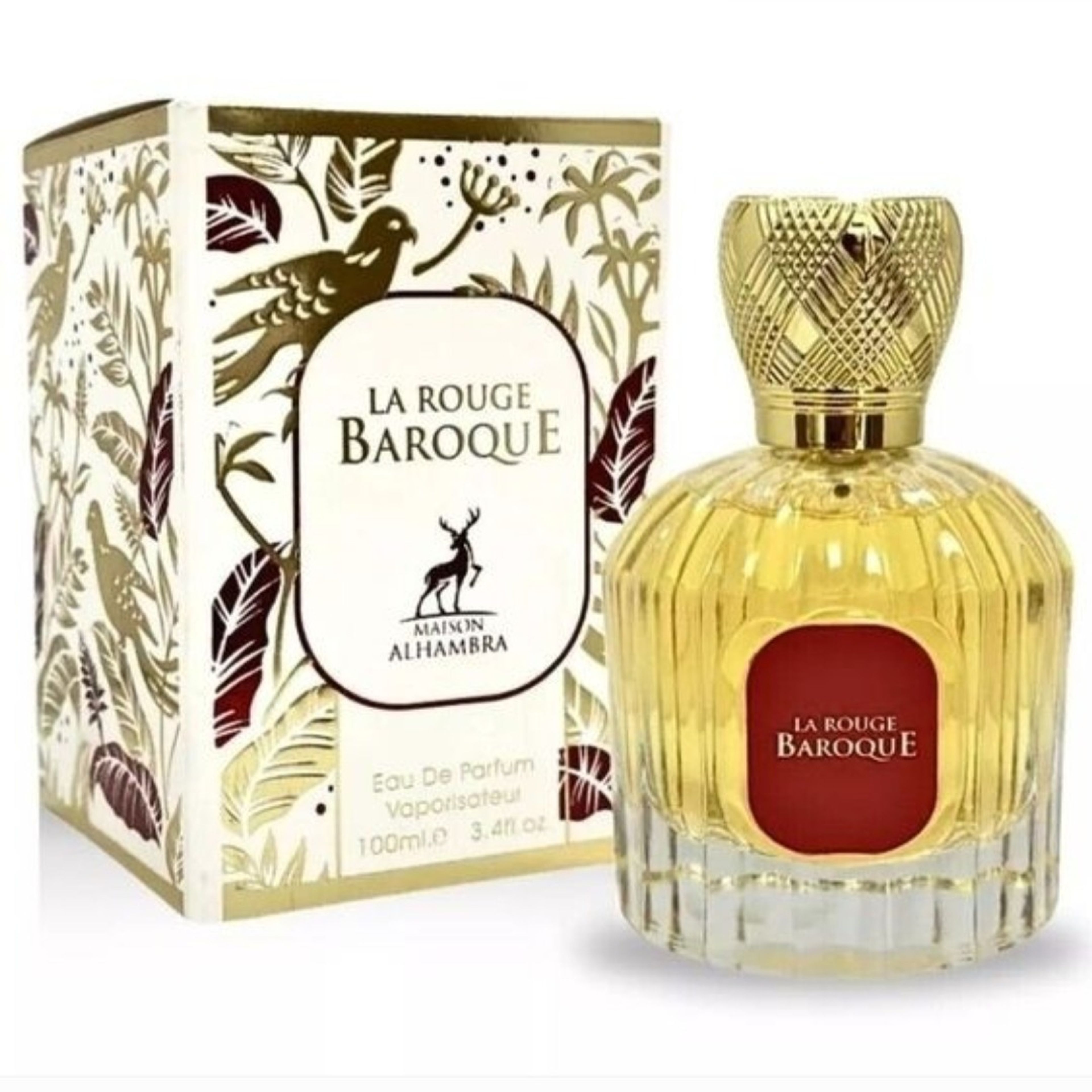 خرید انلاین ادکلن باکارات رژ سفید الحمبرا 100 میل LA ROUGE BAROQUE ALHAMBRA
