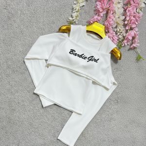 دو تیکه barble girl تیشرت