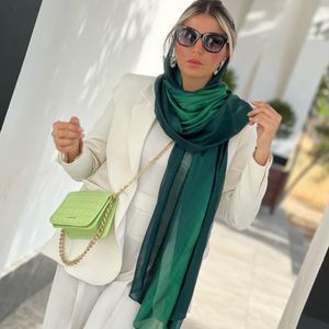 قیمت شال ویسکوز طیفی تم سبز