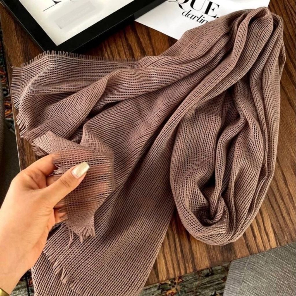 مشخصات شال حصیری درشت دور ریش