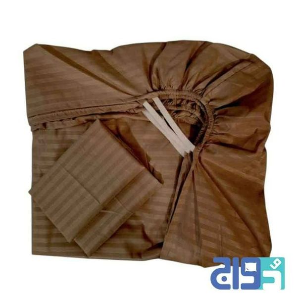 روتختی دونفره هتلی رنگ شکلاتی عرض 160