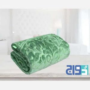 پتوی گلبافت (GOLBAFT) دو نفره رنگ سدری