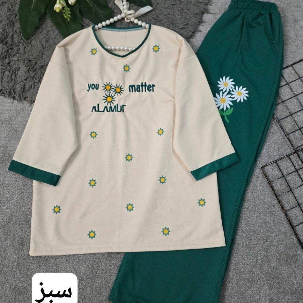 قیمت ست بلوز و شلوار بابونه