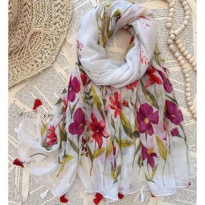 فروش اینترنتی شال نخ پنبه trf وارداتی