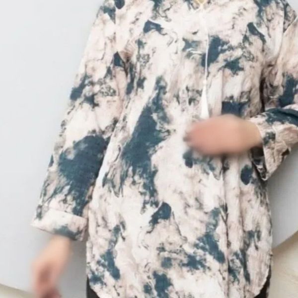 تونیک نخی آبرنگی زنانه tnk35