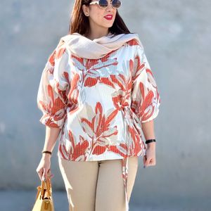 کت ژاکارد پنبه مارینا