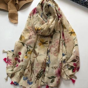 خرید اینترنتی شال نخ پنبه trf وارداتی