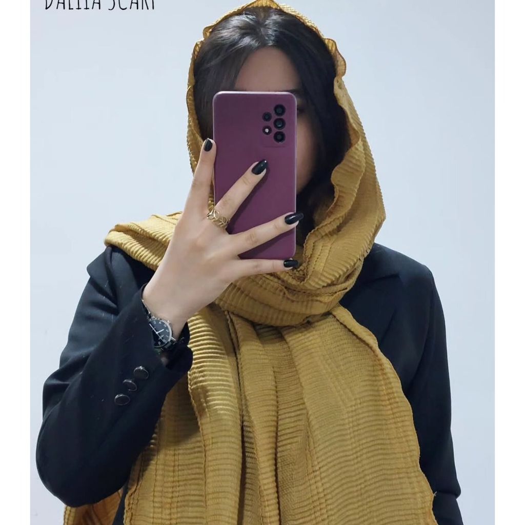 خرید اینترنتی شال پلیسه برشکا وارداتی حاشیه دلبری