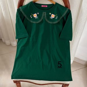 فروش اینترنتی تیشرت گلدوزی یقه به به
