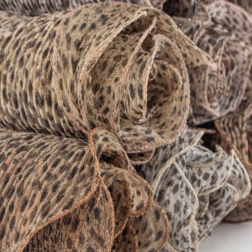 قیمت ارزان شال حریر شنی لبه دالبری