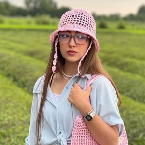 ست کیف و کلاه رافیا تابستان