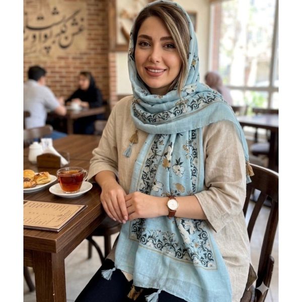 شال نخ پنبه trf وارداتی