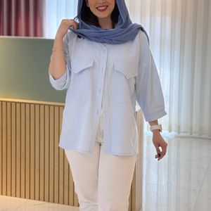 شومیز زنانه لینن دریا