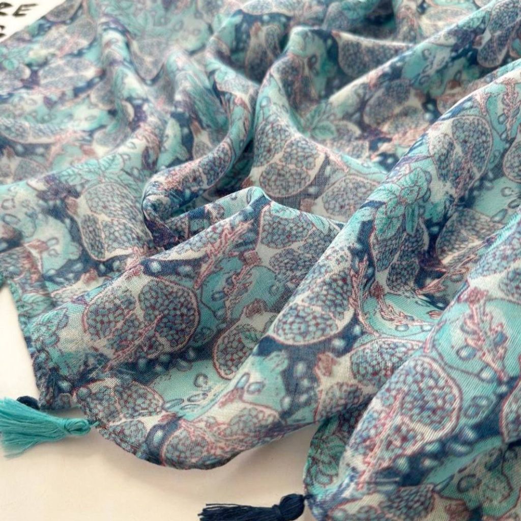 مشخصات شال نخ پنبه trf وارداتی