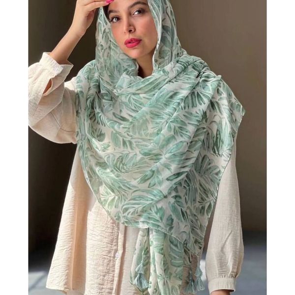شال نخ پنبه trf وارداتی