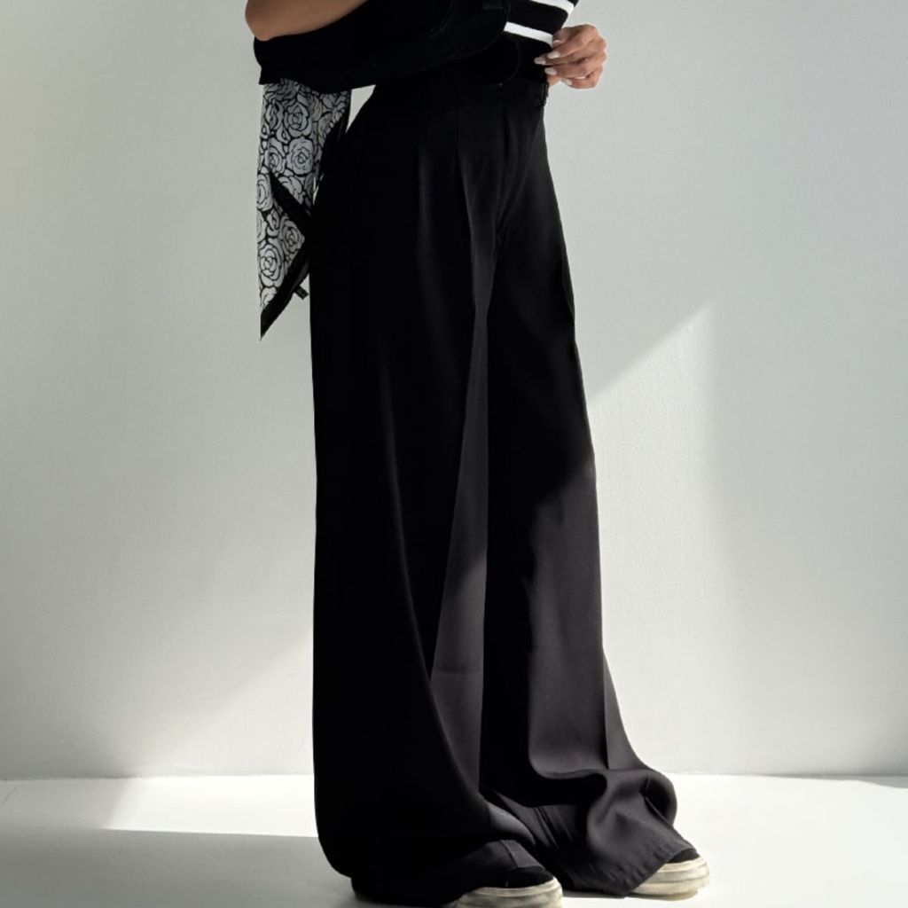 خرید انلاین شلوار کرپ کمربندی کد 102159