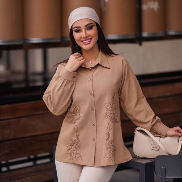 شومیز گلدوزی شده سودا