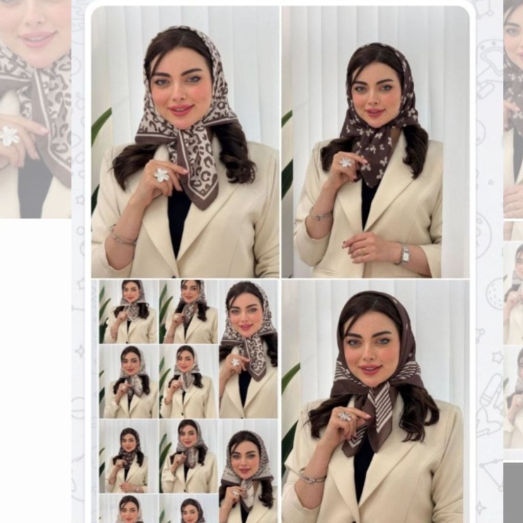 فروش اینترنتی مینی اسکارف نخی