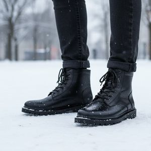 خرید اینترنتی قیمت نیم بوت مردانه زیپی مدل Bershka -مشکی